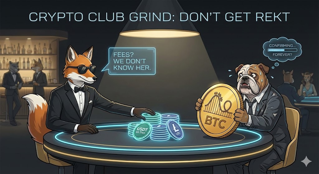 Bitcoin, Litecoin, or Tether? How to Move Money in Poker