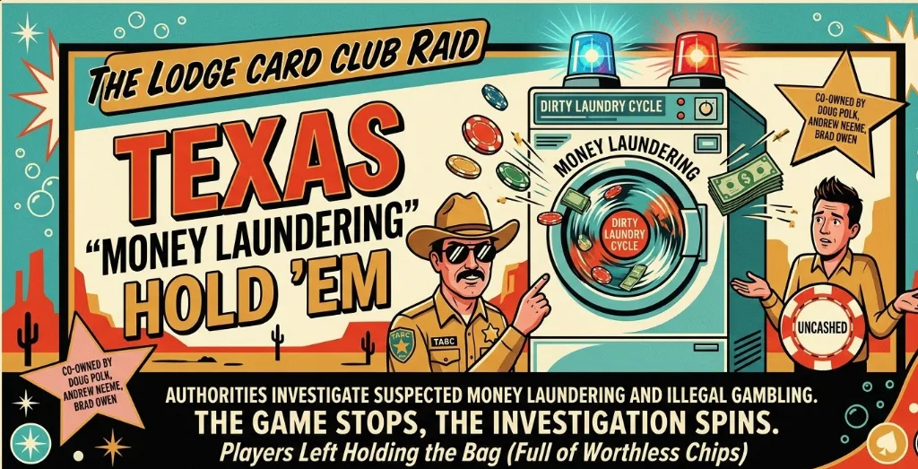 The Lodge Card Club Investigated for Suspected Money Laundering