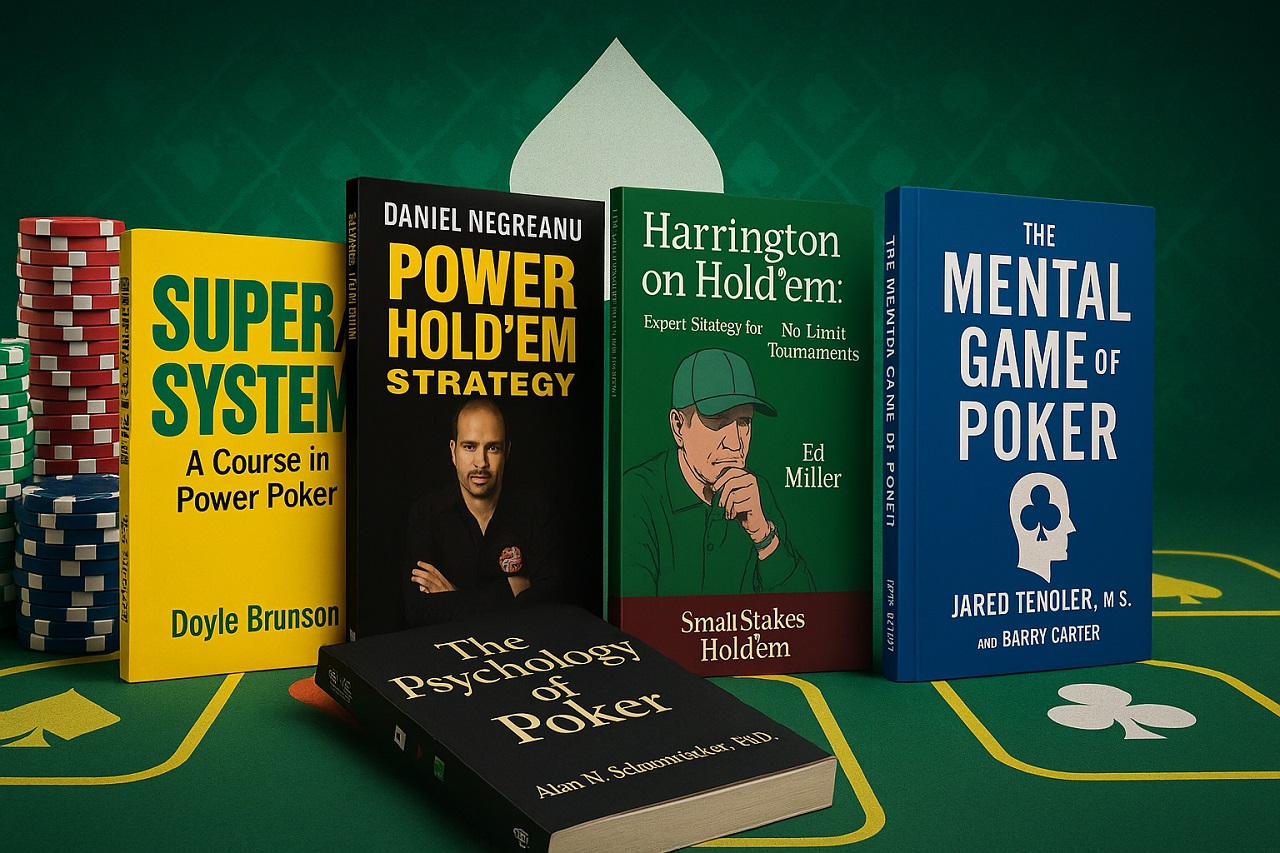 Why Are You Still Reading? The 2025 Poker Bookshelf for Players Who Still Think Paper Beats Pixels
