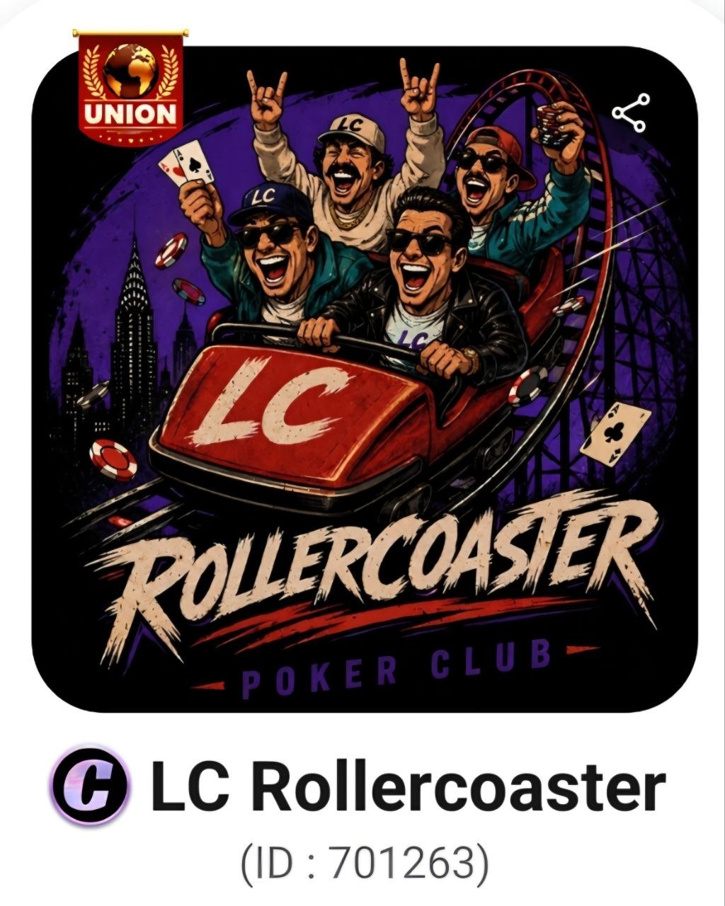 LC Rollercoaster club logo
