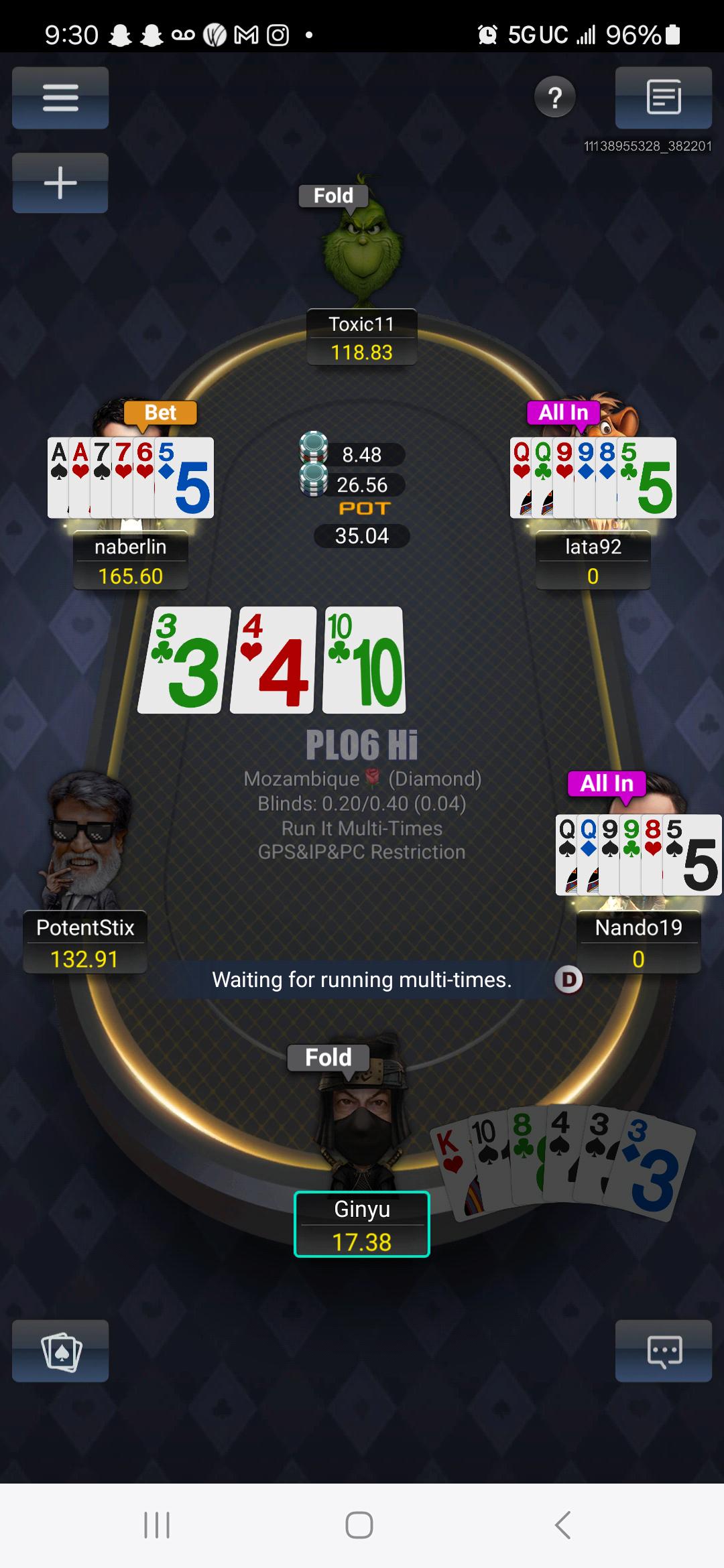 Some MTT action