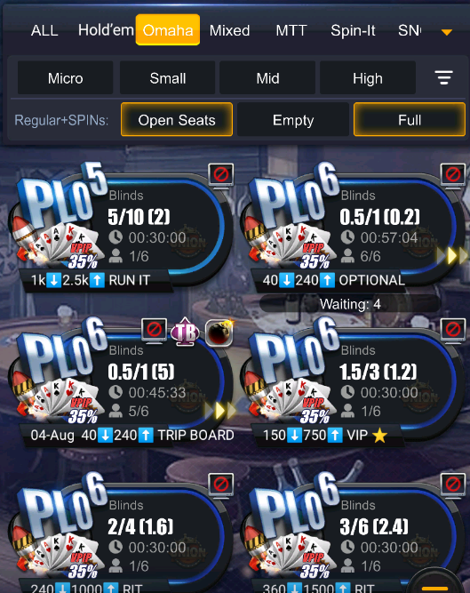 Poker Lounge screenshot