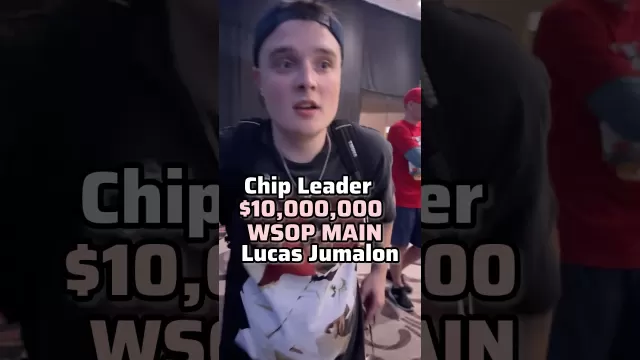 Lucas Jumalon Wins 2026 WSOP Main Event for $10 Million at Age 22